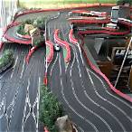 scalextric slot car track